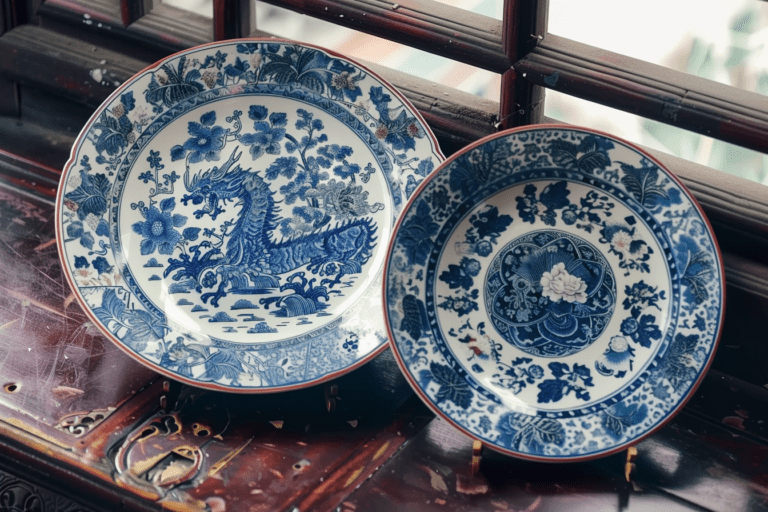 Ensemble de vaisselle en porcelaine chinoise de l'époque Kangxi, 18ème siècle