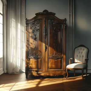 Armoire provençale Louis XV