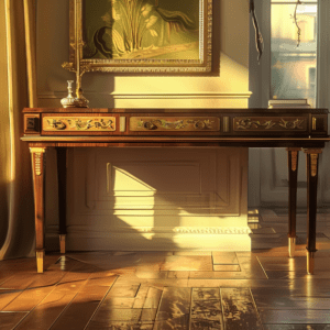 Table-bureau d'après un modèle de Riesener, époque Napoléon III