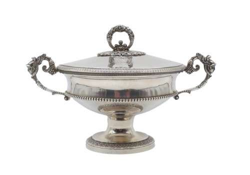 Coupe en argent du début du XIXème siècle