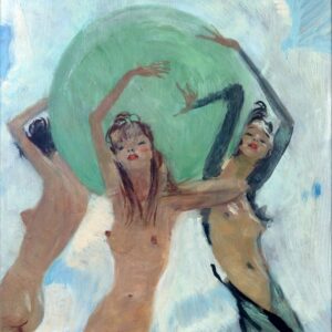 Peinture signée Jean Gabriel Domergue