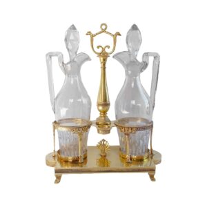 Huilier Vinaigrier en vermeil d'époque Empire
