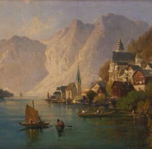 Paysage de montagne – École continentale, XIXe siècle