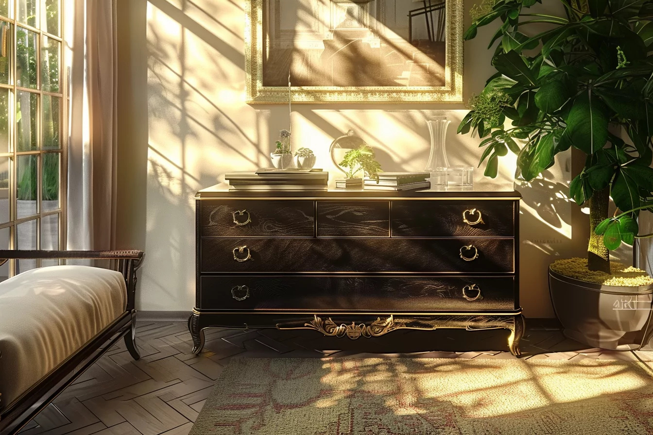 Commode Louis XIV : un symbole de grandeur et de majesté