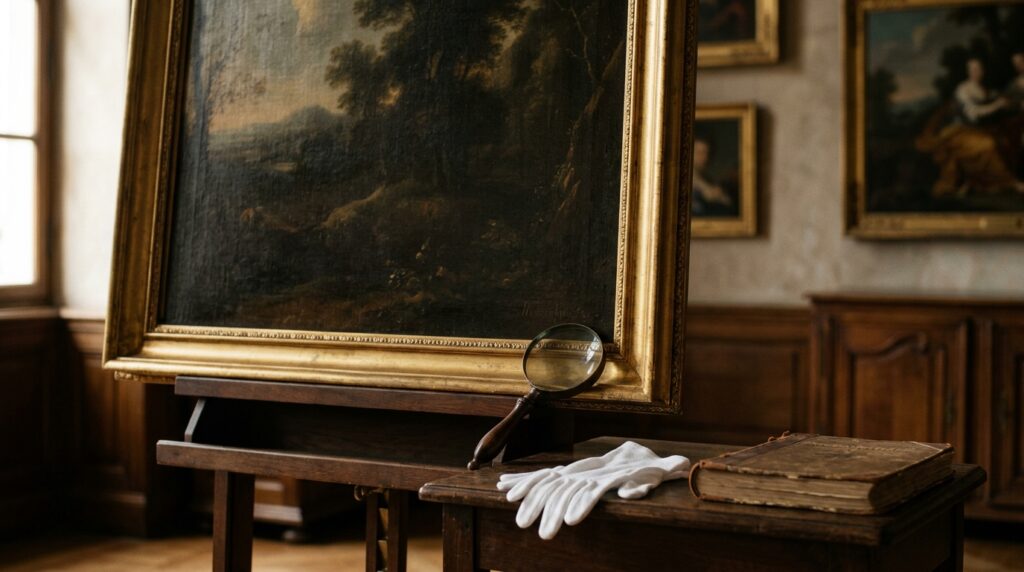 authentifier pièce ancienne - Tableau