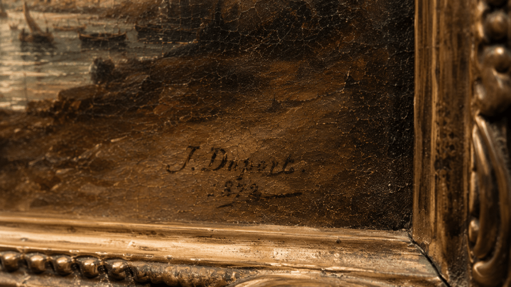 L'attribution (signature, école, maître) est le critère premier pour déterminer la valeur d'un tableau ancien