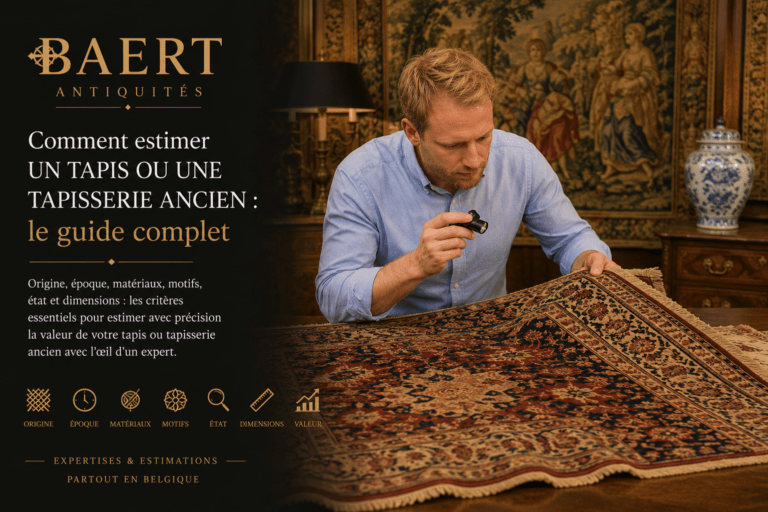 Comment estimer un tapis ancien ou une tapisserie : le guide complet