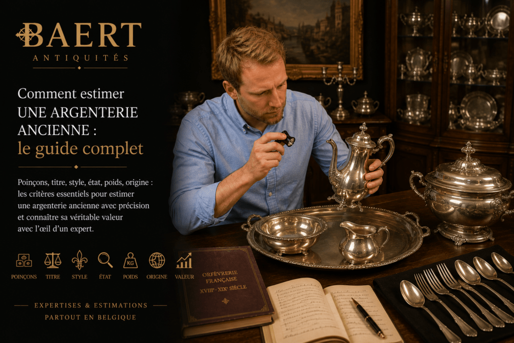 Comment estimer de l'argenterie ancienne : le guide complet pour bien évaluer une pièce