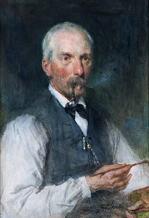 Portrait de Johan Hendrik Weissenbruch
