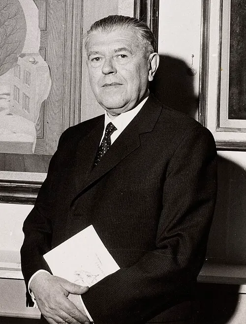 Portrait de René Magritte