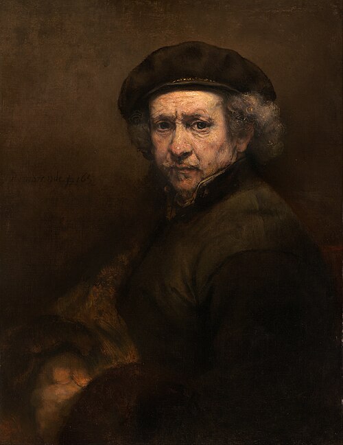 Portrait de Rembrandt van Rijn