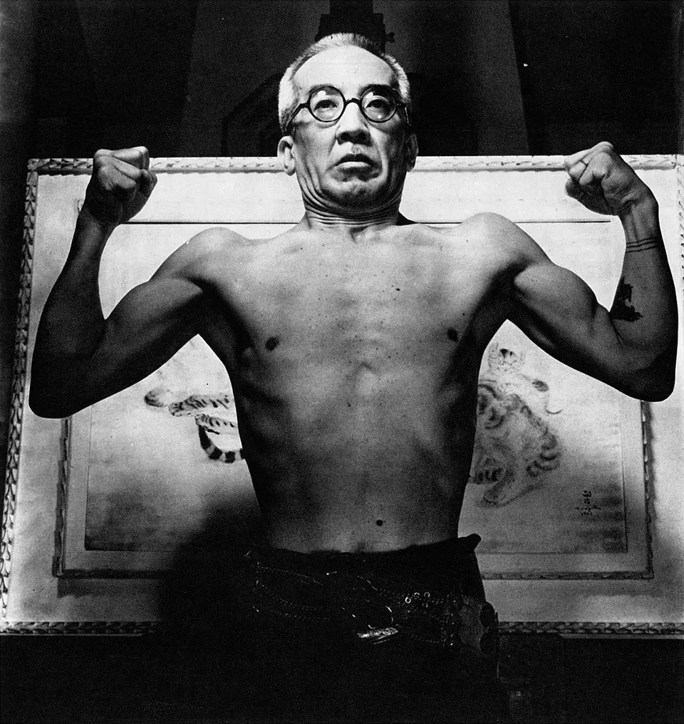 Portrait de Tsuguharu Foujita