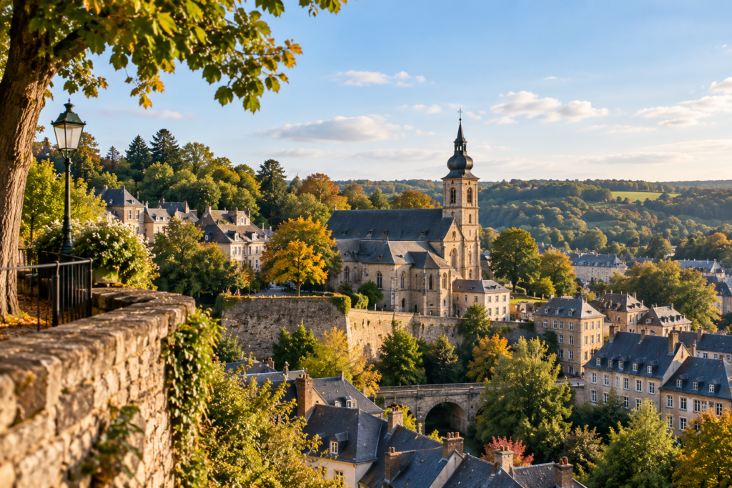 Paysage d'Arlon et de la province du Luxembourg