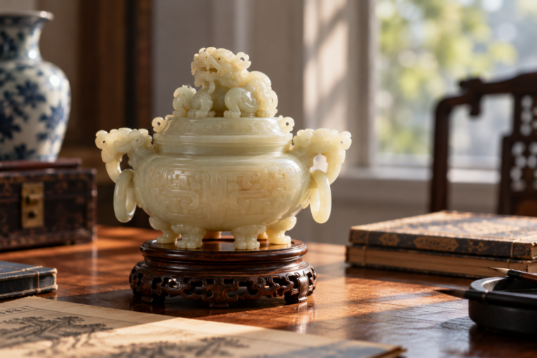 Jadéite ou néphrite : reconnaître un jade chinois ancien