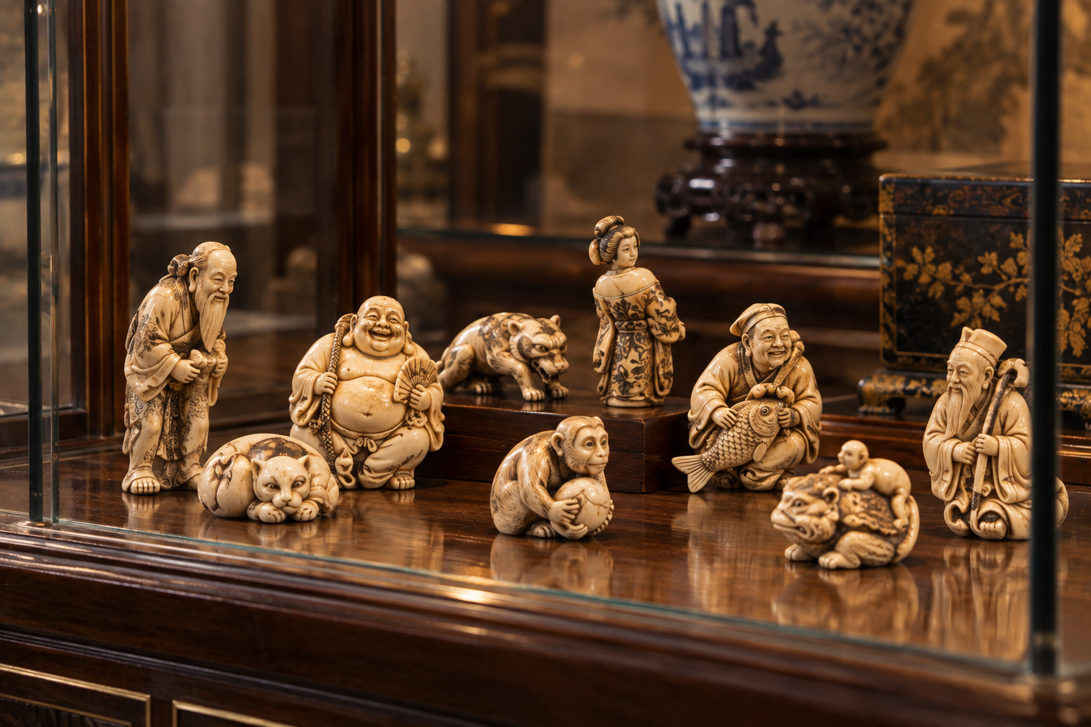 Netsuke japonais anciens : ces sculptures miniatures peuvent-elles avoir de la valeur ?